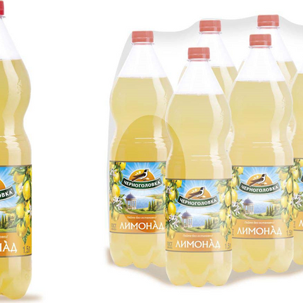 Carbonated soft drink Chernogolovka Lemonade 2 l