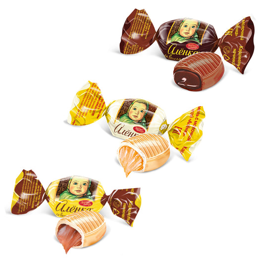 Карамельная смесь с начинкой Аленка, 226 г