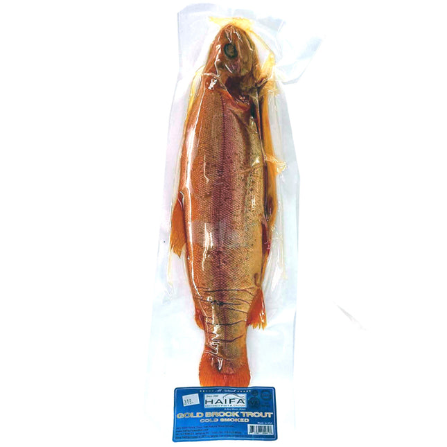 Cold Smoked Gold Brook Trout, Haifa, approx. 22.5 oz