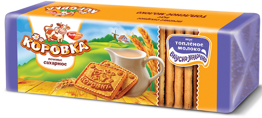 Cookies "Korovka" with Baked Milk Flavor 375g/13.2oz
