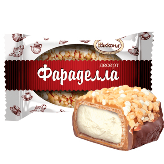 Chocolate Glazed Waffle Candies Faradella, Akkond, 226g/ 0.5lb
