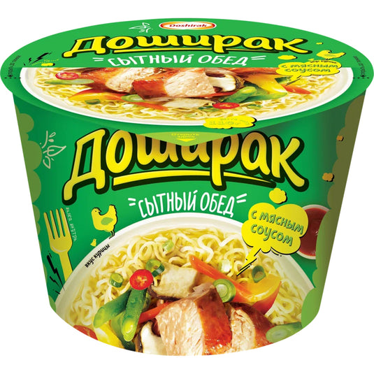 Instant Chicken Noodles "Hearty Lunch", 110g