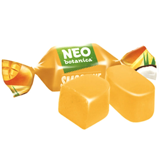 Soft Jelly Candies Smoothies Pineapple, Coconut, Mango, 226g