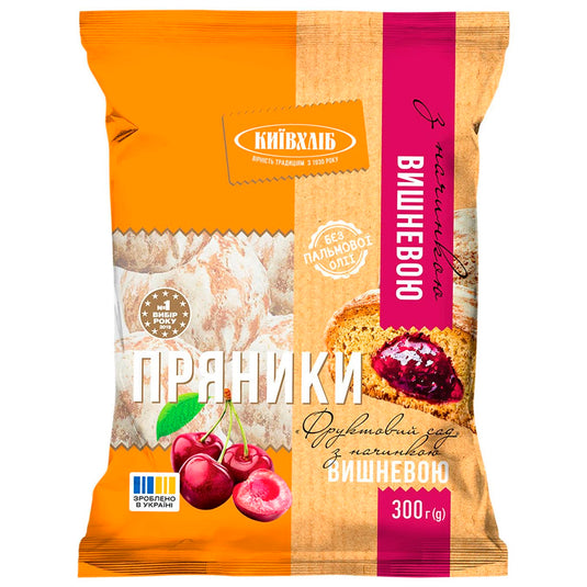 Gingerbread Cherry Filled Orchard, 300g