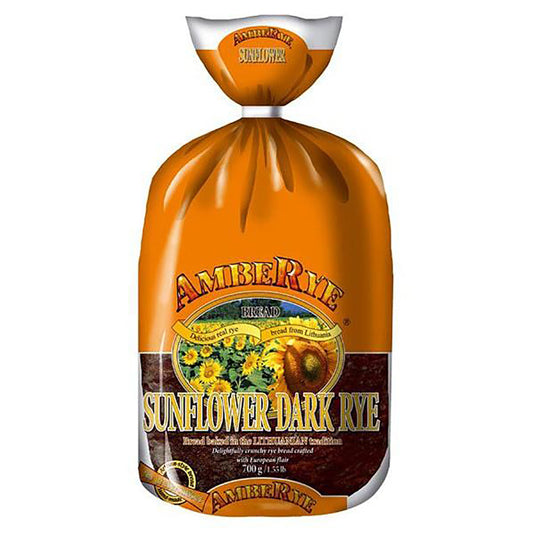 Lithuanian Sunflower Rye Bread, Amberye, 24.7 oz