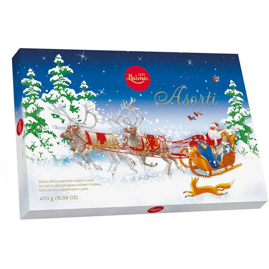 Chocolates Assortment Laima, 16.58 oz / 470 g
