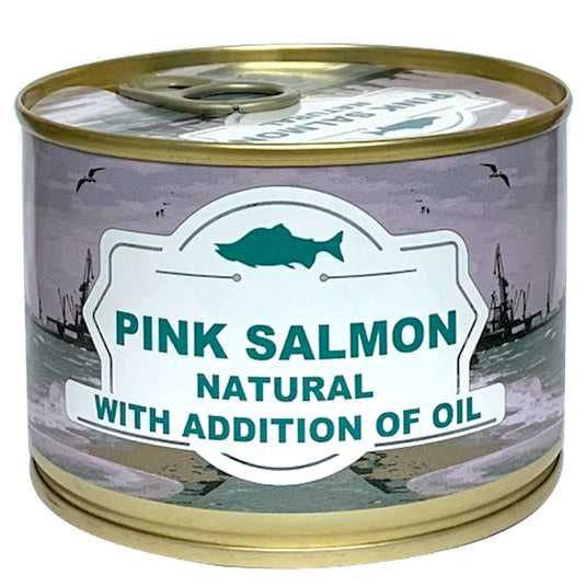 Консервированная горбуша в масле, 250 г