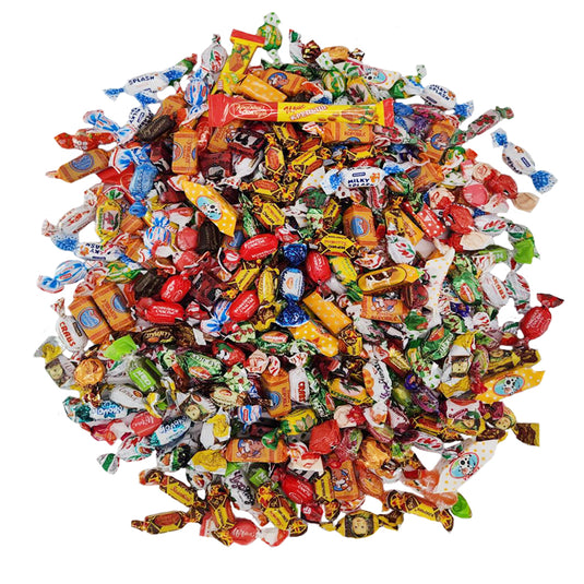 Сaramel, Toffee & Fudge Candy Mix "Russian", 450 grams