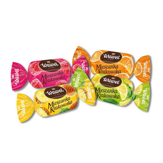 Jelly Candies Chocolate Glazed "Mieszanka Krakovska", 450g