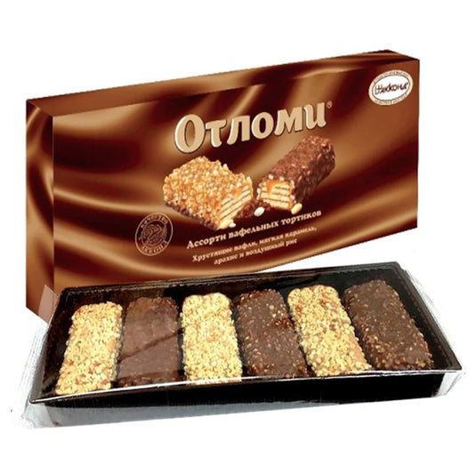 Вафельные Тортики "Отломи" Ассорти, Акконд, 250г