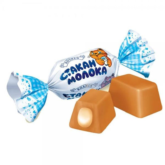 Caramel "Glass of Milk", 0.5 lb / 0.22 kg