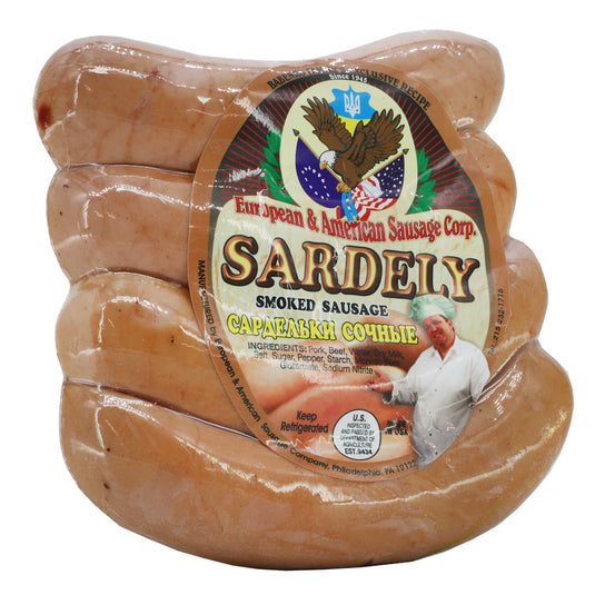 Smoked Pork & Beef Sausages Sardelky, 680g