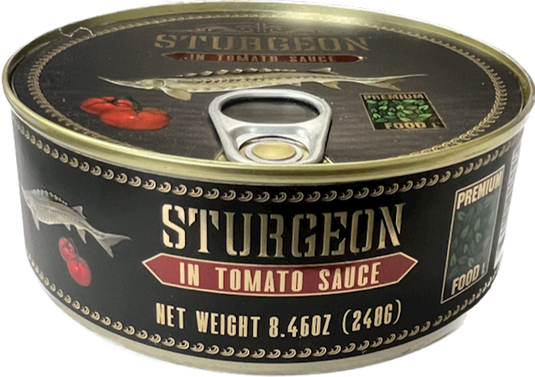Sturgeon "Premium Food" in tomato juice 240g