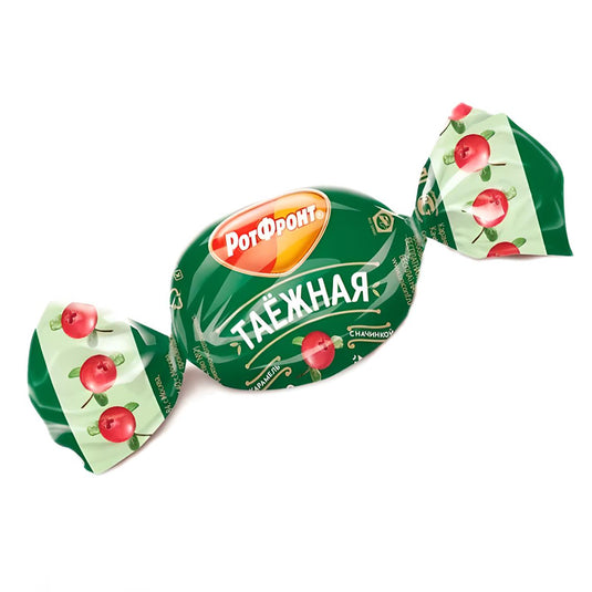 Карамель с клюквенной начинкой «Тайга», 450 г