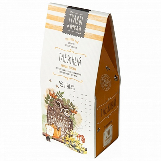 Herbal tea &quot;Bees&amp;Honey&quot; Taiga (20 count)
