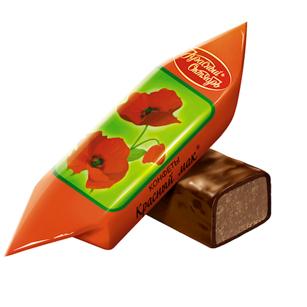 Imported Russian Chocolates &quot;Krasniy Mak&quot; 1 lb