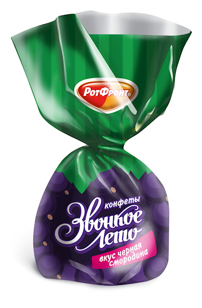 Sweets "Zvonkoye leto" black currant flavor