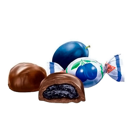 Chocolate Glazed Prunes "Sliwka Naleczowska", 450g