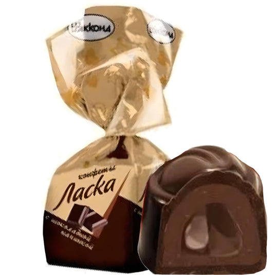 Chocolates with Chocolate Cream Filling "Laska", 226g
