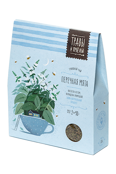 Herbal tea "Bees&amp;Honey" Peppermint 80g