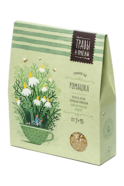 Herbal tea Herbal tea "Bees&amp;Honey" Chamomile 80g