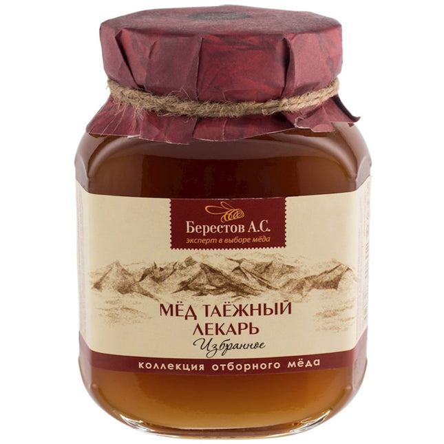 Natural Altai Honey "Taiga Healer", 17.65 oz/ 500 g 