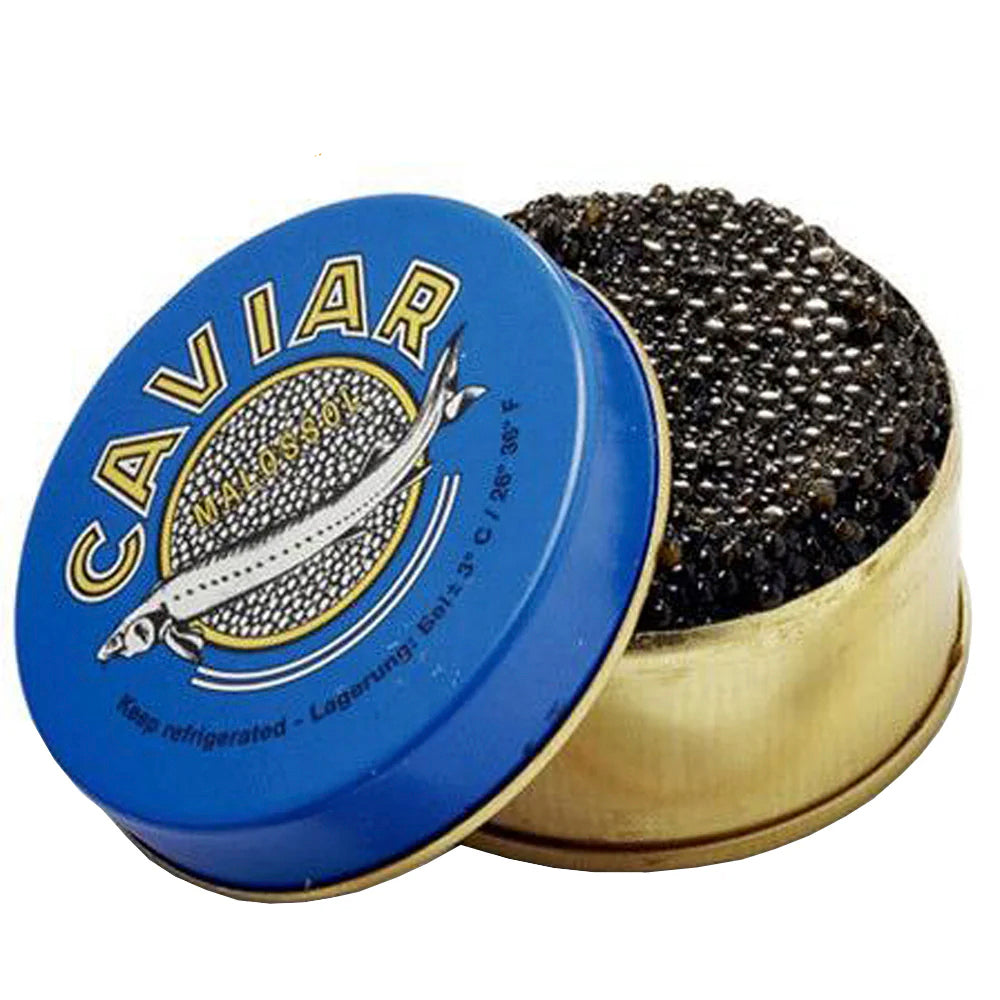 Premium Kaluga Fish Black Caviar –