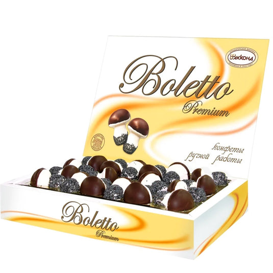 Premium Chocolates Chocolate Glazed Creamy Souffle, Boletto, Akkond, 400g/ 14.11oz