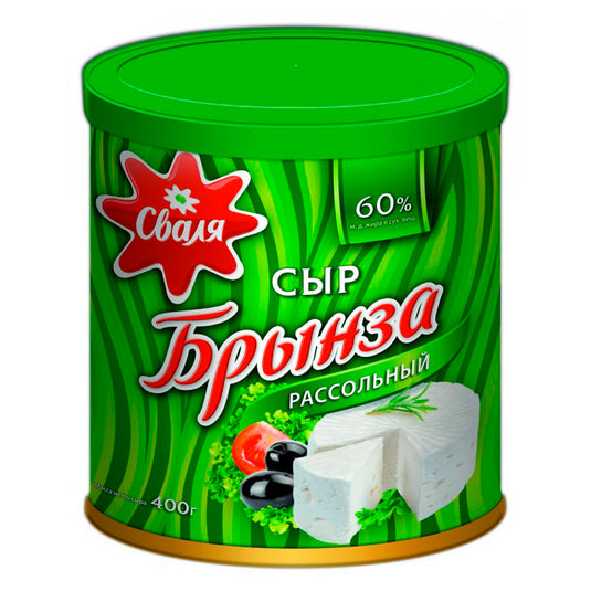 Feta Cheese (Brynza) 60%, 0.88lb/ 400g