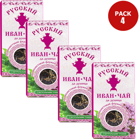 Pack 4 Ivan Tea | Fireweed with Oregano, 1.77oz x 4