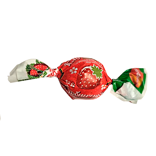 Strawberry Caramel with Fruit & Berry Filling, Rot Front, 226 g/ 0.5 lb