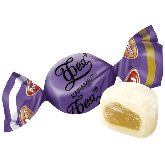 Strawberry Caramel with Fruit-Fudge Filling "Feya", Rot Front, 226g/ 7.97oz