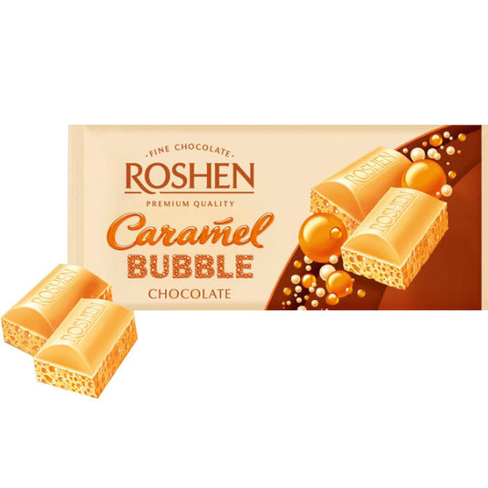 Aerated Caramel Chocolate, 0.18 lb/ 80 g