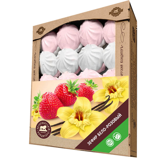 Strawberry & Vanilla Marshmallow White-Pink Big Pack, 1kg