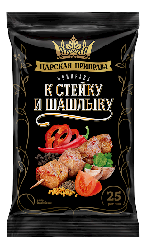 Seasoning for steak and shishkebab Tsarskaya Priprava 25 g