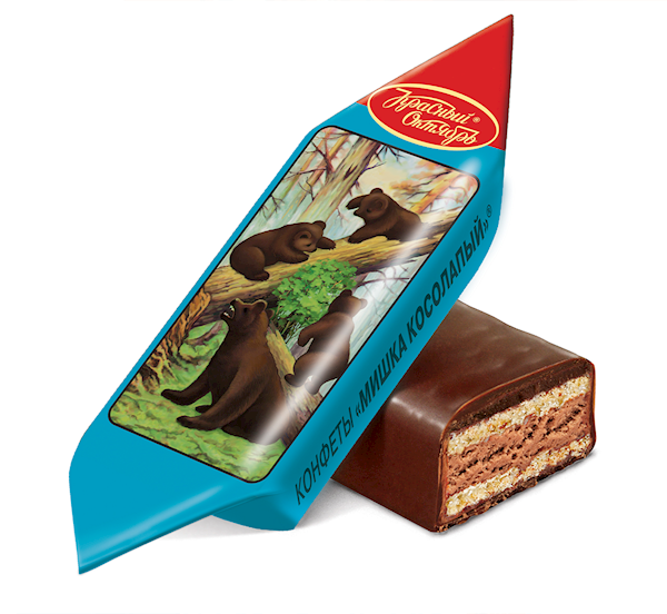 Improted Russian Chocolates &quot;Mishka Kosolapy&quot; 1 lb