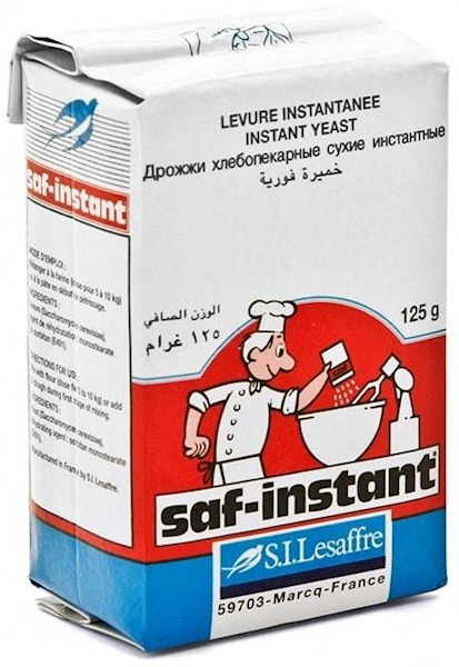 Instant dry yeast Saf-Levyur 125 g
