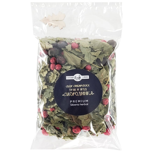 Siberian Herbs and Berries Blend "Currant", Taiga Cache, 50g/ 1.76 oz