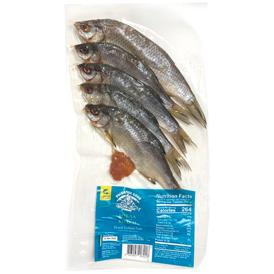 Dried Gutted Roach Vobla with Caviar, 450g