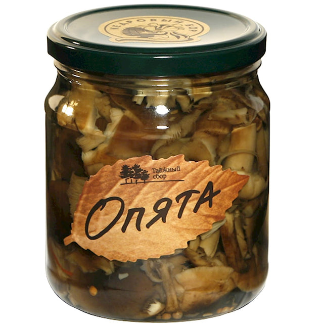 Pickled Honey Mushrooms (Opyata), Taiga Harvest, 500 g / 1.1lb