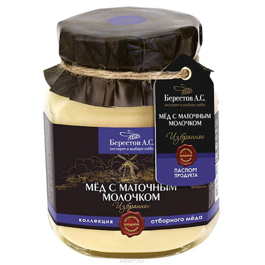 Natural Honey with Royal Jelly, 500g