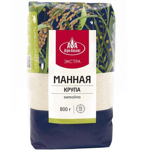 Semolina, Agro-alliance, 800g