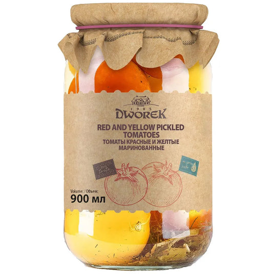 Marinated Tomato Red and Yellow Dworek 900 g