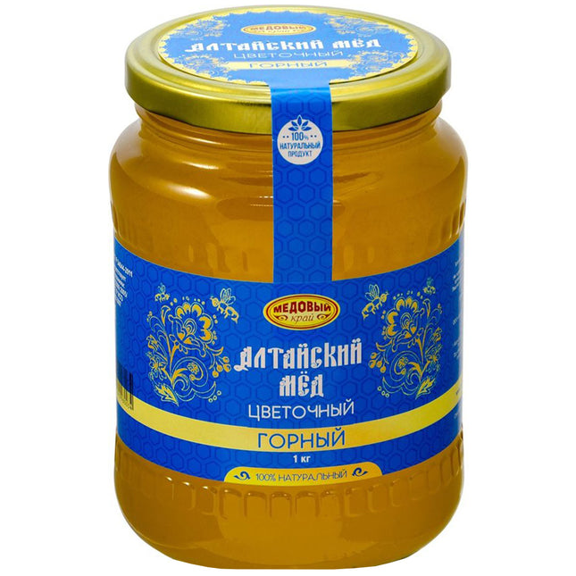Altai Mountain Honey "Medovy Kray" 1000g