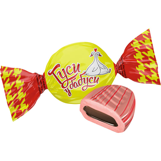 Caramel with Nut Filling "Babushka's Geese", 450g