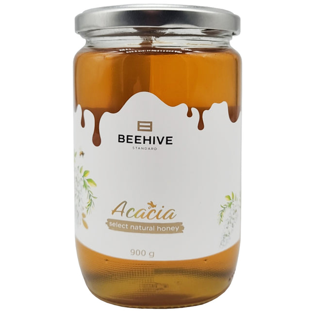 Acacia Natural Honey BEEHIVE, 900g