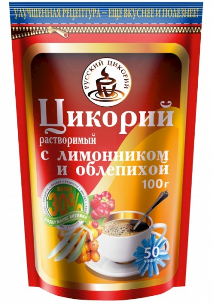 Instant Chicory &quot;Russian Chicory&quot; with lemon grass and sea buckthorn (zip)