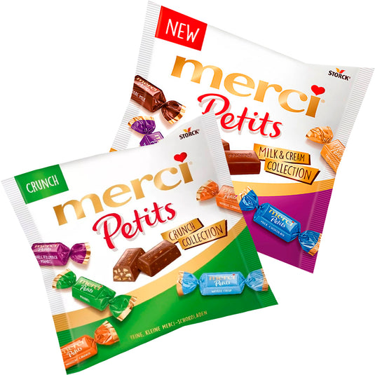 Set 2 Merci Petit Chocolates, Storck, 125g x 2