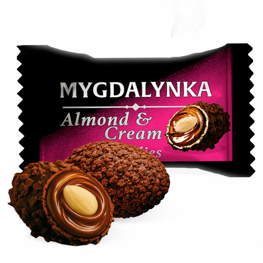 Chocolate Candies With Almond Cream Filling, Mygdalynka, 226g/ 7.97 oz