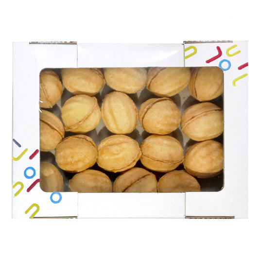 Cookies with Boiled Condensed Milk "Nuts" FAMILY PACK, 400g / 14.12 oz